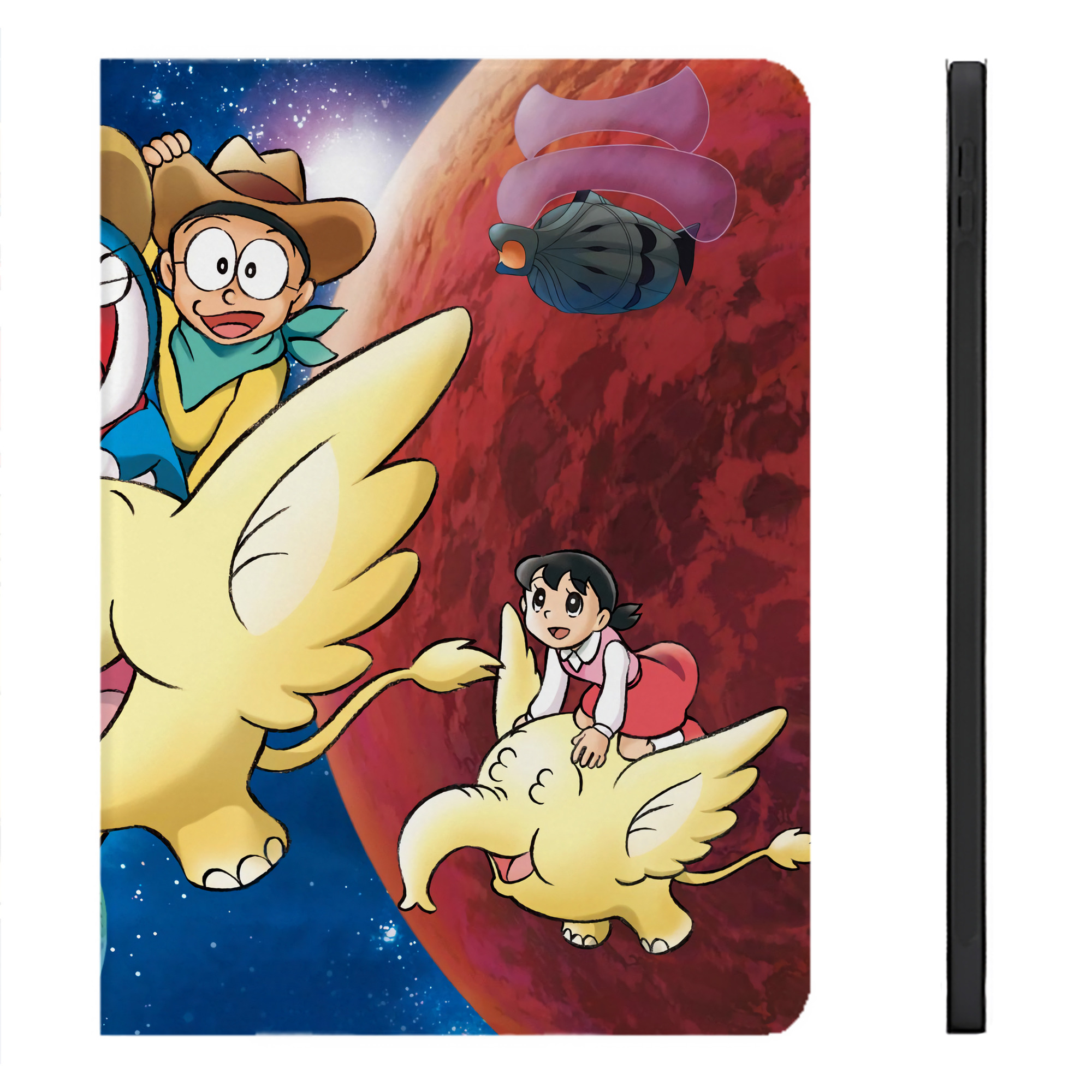 （画像用） ドラえもん Doraemon IPadケース ペンホルダー付き ブックスタイルデザイン